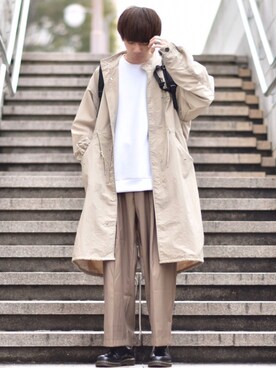 ブーツを使った ベージュコーデ のメンズコーディネート一覧 ユーザー その他ユーザー Wear