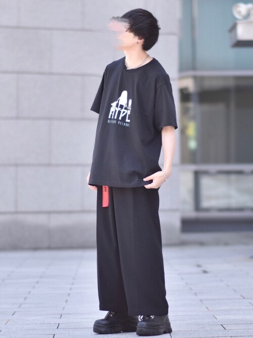 N Uniqloのtシャツ カットソーを使ったコーディネート Wear