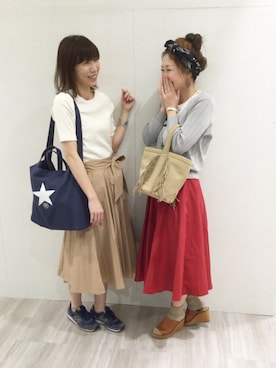 「アンディコール」｜emiさん（レディース・158cm）の春コーディネート