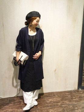 「アンディコール」｜emiさん（レディース・158cm）の春コーディネート