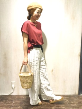 emiさん（レディース・158cm）の春コーディネート