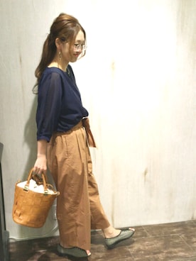 emiさん（レディース・158cm）の春コーディネート