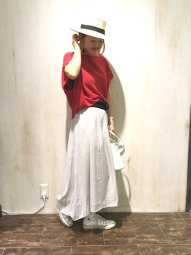 emiさん（レディース・158cm）の夏コーディネート