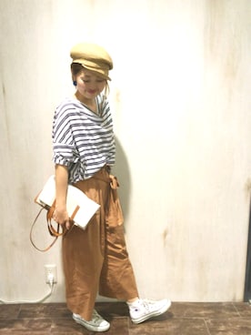 「アンディコール」｜emiさん（レディース・158cm）の夏コーディネート