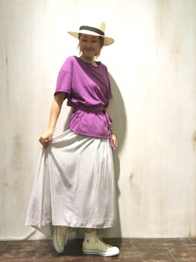 emiさん（レディース・158cm）の夏コーディネート