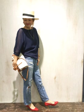 emiさん（レディース・158cm）の夏コーディネート