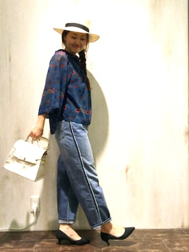 emiさん（レディース・158cm）の夏コーディネート