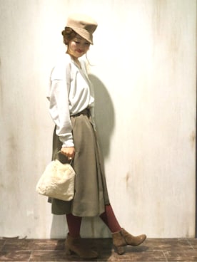 emiさん（レディース・158cm）の秋コーディネート