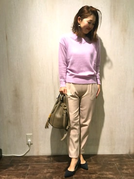 emiさん（レディース・158cm）の冬コーディネート