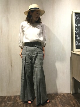 「アンディコール」｜emiさん（レディース・158cm）の春コーディネート