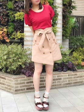 Chise🧸❤︎さん(レディース・162cm)の春コーディネート