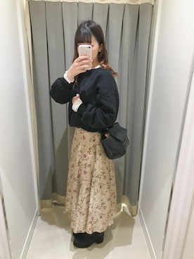 Chise🧸❤︎さん（レディース・162cm）の秋コーディネート