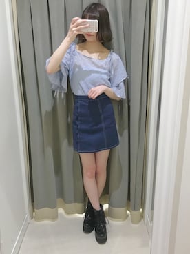 Chise🧸❤︎さん（レディース・162cm）の春コーディネート