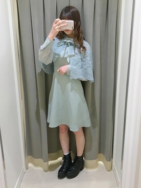 Chise🧸❤︎さん（レディース・162cm）の春コーディネート