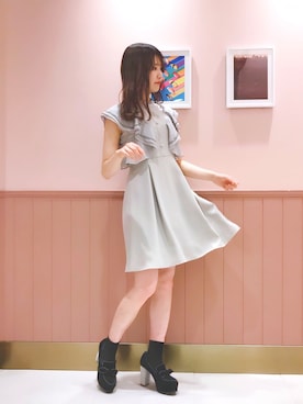 Chise🧸❤︎さん（レディース・162cm）の春コーディネート