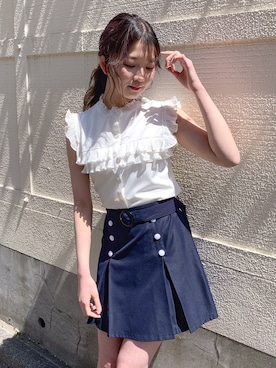 Chise🧸❤︎さん(レディース・162cm)の春コーディネート