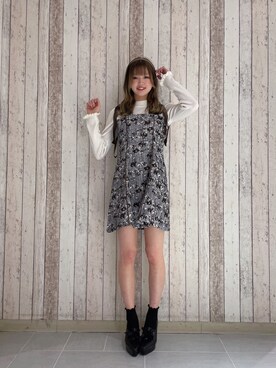 Chise🧸❤︎さん（レディース・162cm）の秋コーディネート