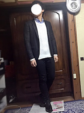 ゆっきーさん（メンズ・171cm）の冬コーディネート