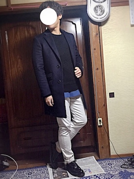 ゆっきーさん（メンズ・171cm）の冬コーディネート