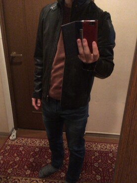 YUの食べログ@愛知県のグルメブロガーさん（メンズ・160cm）の春コーディネート