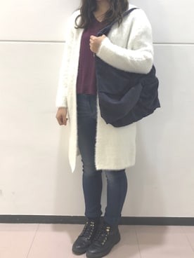 Earth Music Ecology アースミュージックアンドエコロジー の 快適ニットドロップショルダープルオーバー ニット セーター Wear