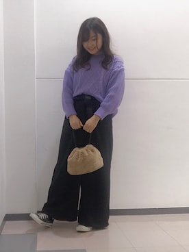 「アイラブCONVERSE」｜noeさん（レディース・158cm）の秋コーディネート