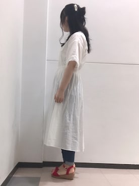 「コットンレース」｜noeさん（レディース・158cm）の春コーディネート