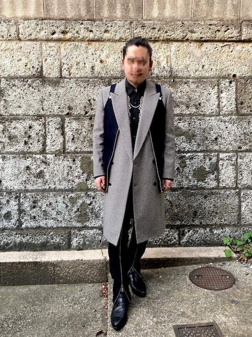 Paul Smith（ポールスミス）の「HOUND-TOOTH WOOL DOUBLE COAT