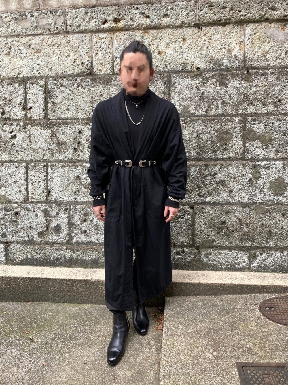 JULIUS（ユリウス）の「JULIUS/ユリウス/NYLON SERGE GOWN