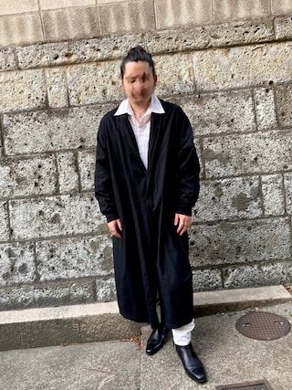 JULIUS（ユリウス）の「JULIUS/ユリウス/NYLON SERGE GOWN