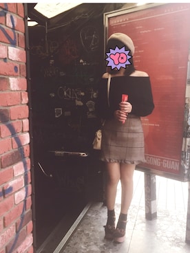 Ruby♡さん（レディース・160cm）の秋コーディネート