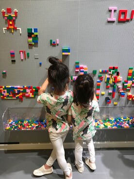 「LEGO（レゴ）のアイテム（その他）」を使った、Cindy &Ritaさん（キッズ・120cm）の夏コーディネート