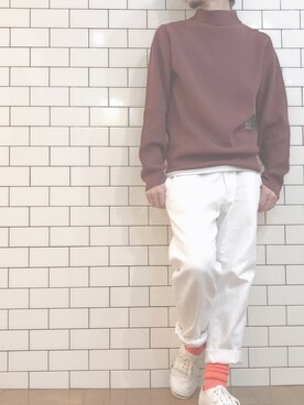 「FORK&SPOON」｜Takeshi Fukazuさん（メンズ・170cm）の冬コーディネート