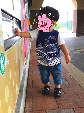 まりこさん（キッズ・80cm）の秋コーディネート