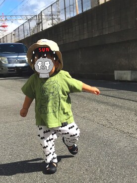 まりこさん（キッズ・80cm）の秋コーディネート