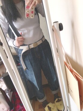 もえきゅんさん（レディース・152cm）の冬コーディネート