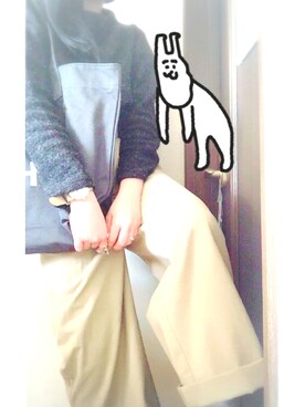 もえきゅんさん（レディース・152cm）の冬コーディネート