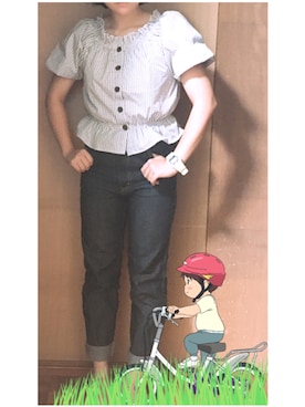 もえきゅんさん（レディース・152cm）の夏コーディネート