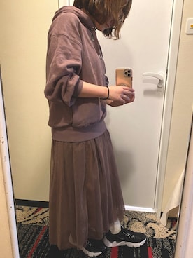 もえきゅんさん（レディース・152cm）の冬コーディネート