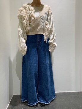「CHRISTIAN DADA（クリスチャンダダ）のアイテム」を使った、ISAさん（レディース・160cm）の冬コーディネート