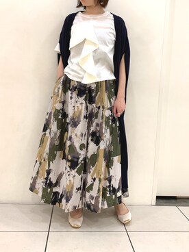 ISAさん（レディース・160cm）の春コーディネート