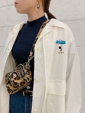 「Nunoo（ヌノー）のアイテム」を使った、ISAさん（レディース・160cm）の秋コーディネート