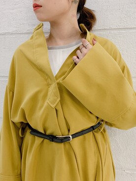 「REKISAMI（レキサミ）のアイテム」を使った、ISAさん（レディース・160cm）の秋コーディネート