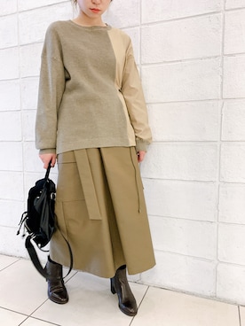 ISAさん（レディース・160cm）の冬コーディネート