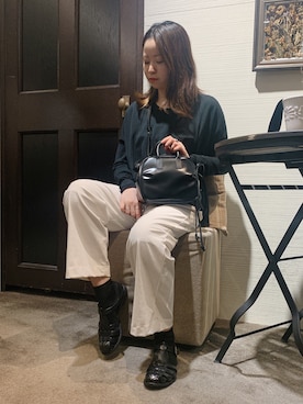 「B2nd」｜「アイテム（その他シューズ）」を使った、ISAさん（レディース・160cm）の春コーディネート
