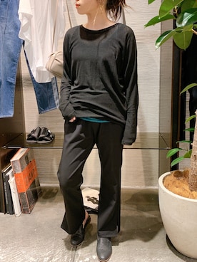 「B2nd」｜「アイテム（その他シューズ）」を使った、ISAさん（レディース・160cm）の夏コーディネート