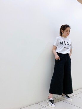 「bajra（バジュラ）のアイテム」を使った、ISAさん（レディース・160cm）の夏コーディネート