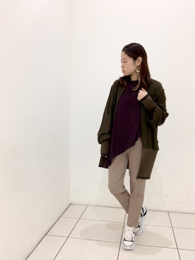 「D.A.T.E.（デイト）のアイテム」を使った、ISAさん（レディース・160cm）の夏コーディネート