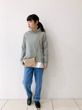 「BACKLASH（バックラッシュ）のアイテム」を使った、ISAさん（レディース・160cm）の冬コーディネート