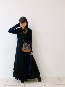 「PROTCOL（プロトコル）のアイテム」を使った、ISAさん（レディース・160cm）の春コーディネート